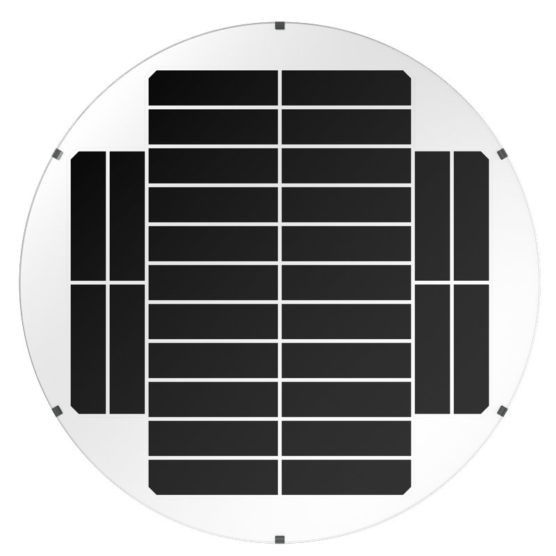 60w solar garden light 