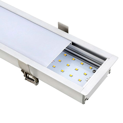 2400mm led linear lighting recessed 