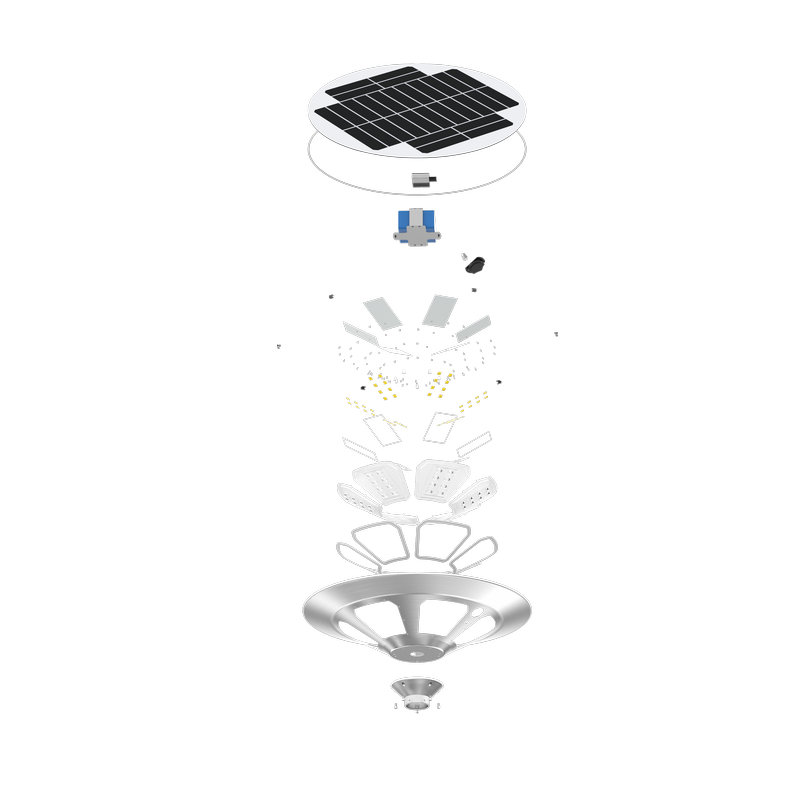 40w solar garden light 